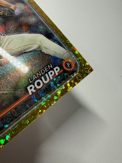 Landen Roupp 2024 Topps Chrome Update Gold Mini Diamond Refractor RC /50 #USC104