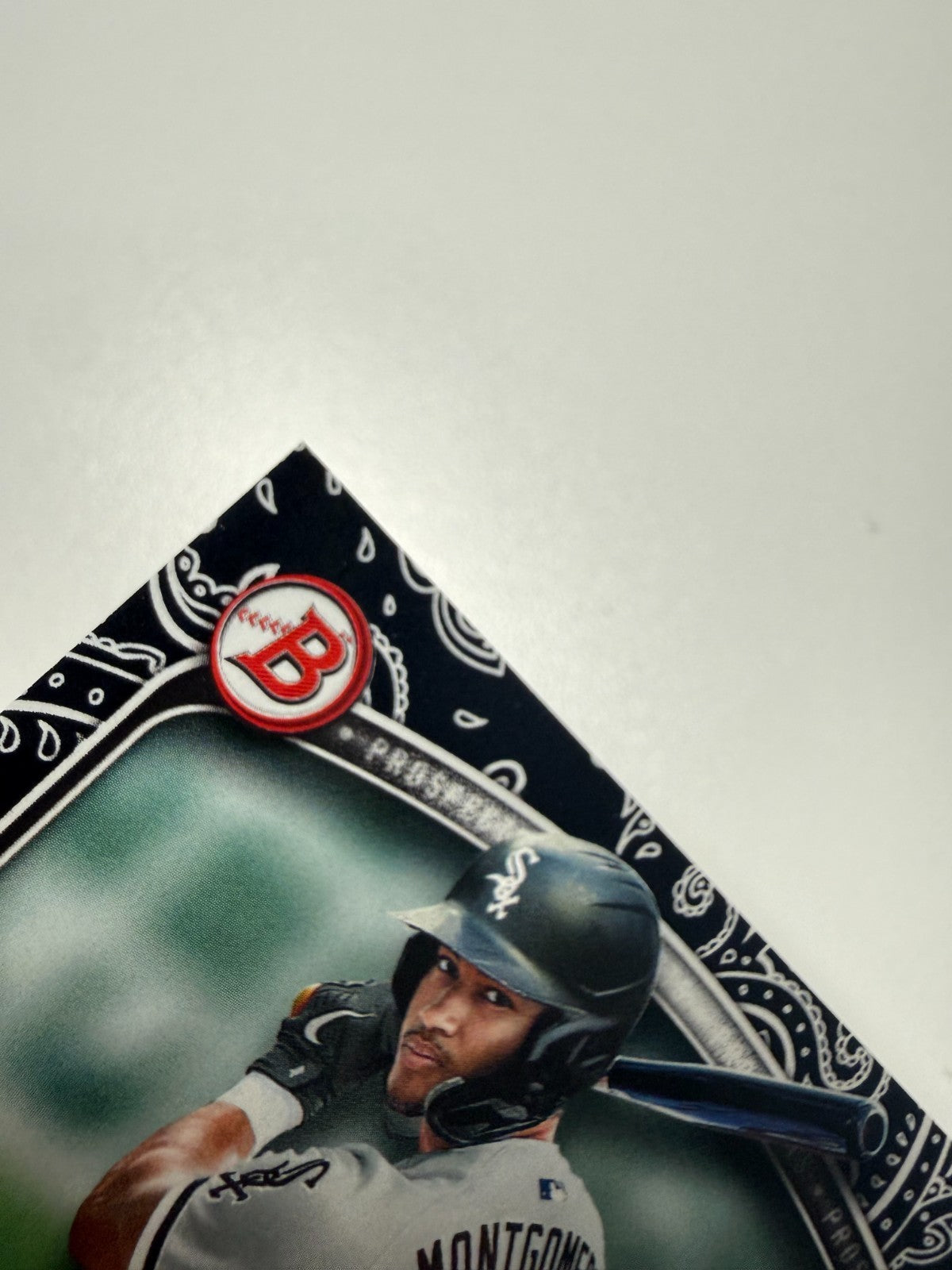 Braden Montgomery 2025 Bowman Paper Prospect Black Pattern /10 #BP-132 White Sox