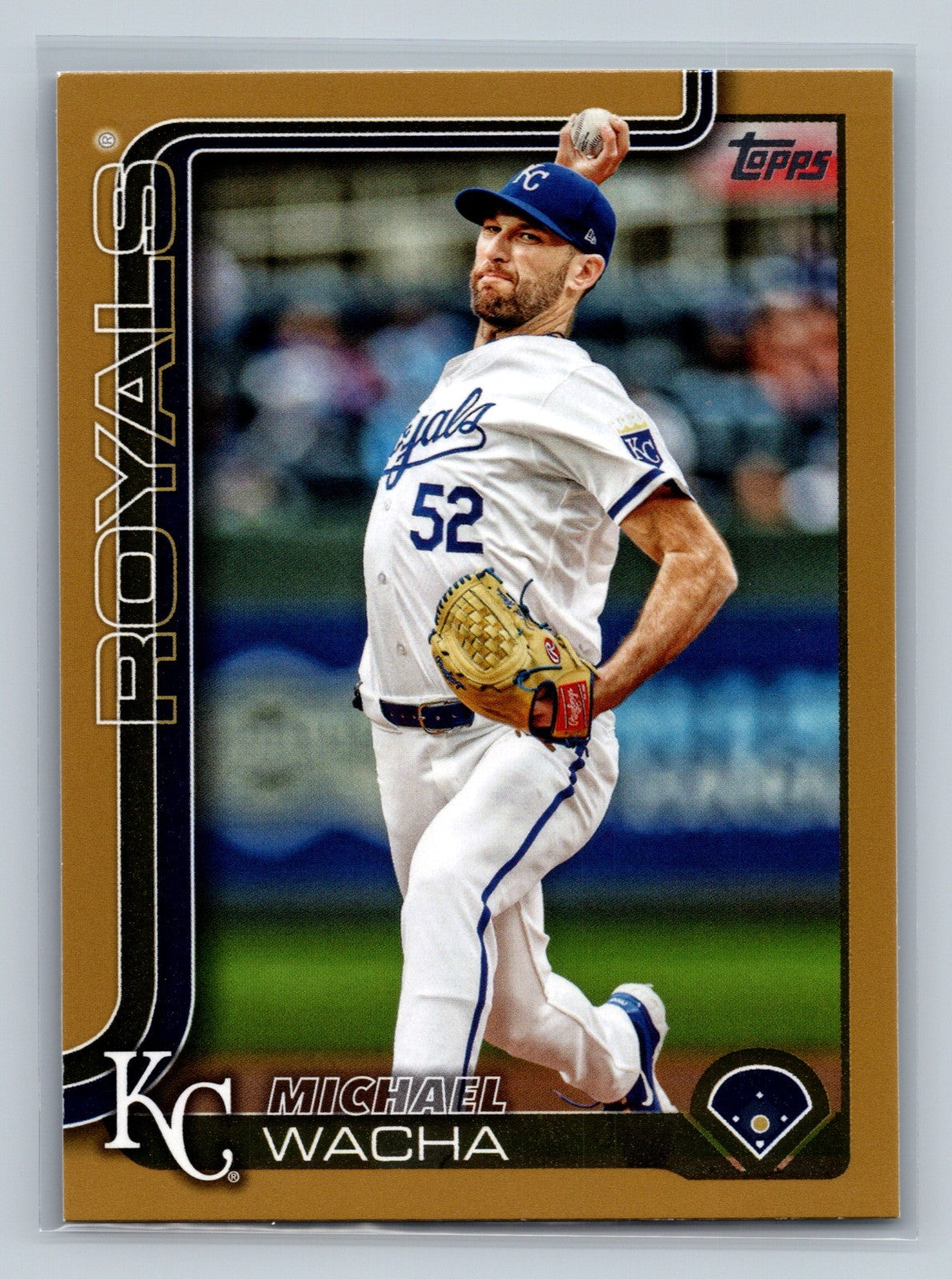 Michael Wacha 2025 Topps Series 2 Gold /2025 #421 Royals