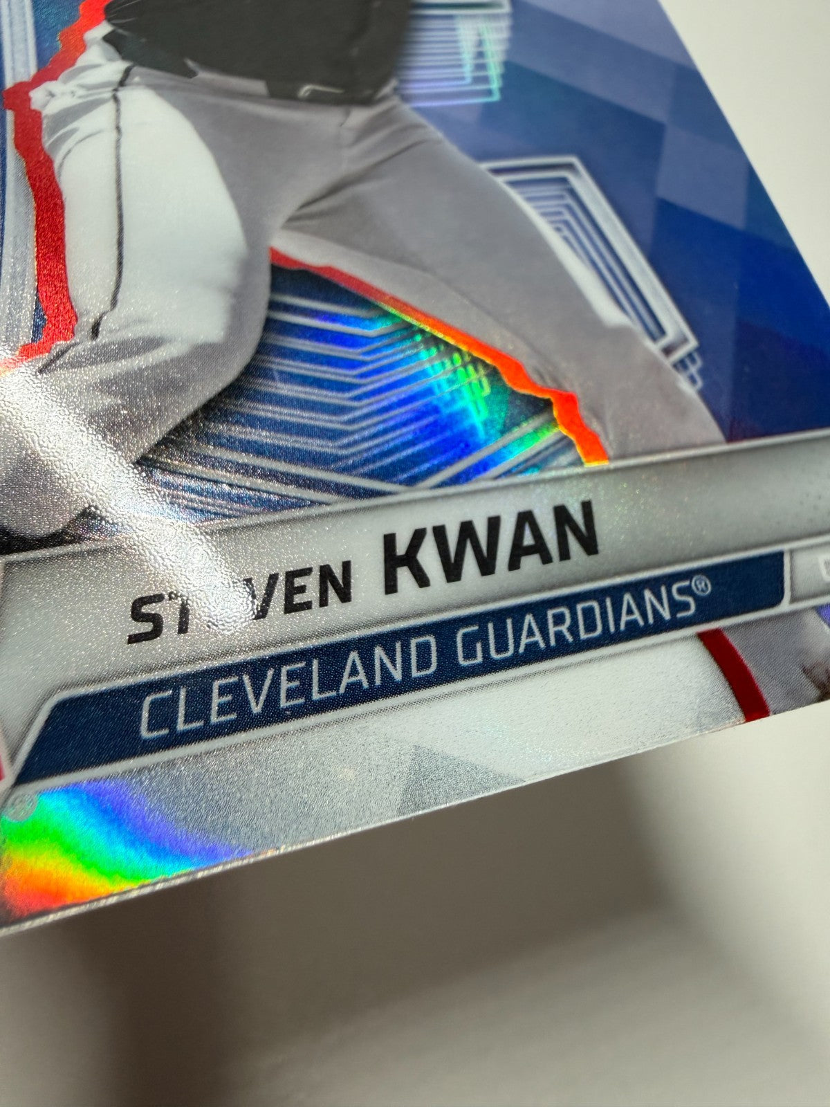 Steven Kwan 2025 Bowman's Best Refractor #61 Guardians