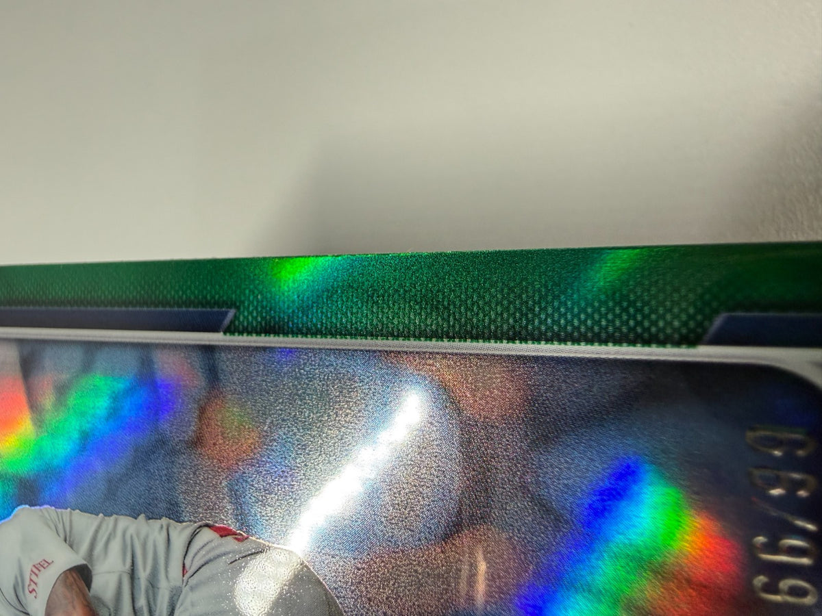Tink Hence 2024 Bowman Draft Chrome Green Refractor /99 #BDC-43 Cardinals