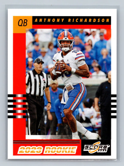 Anthony Richardson 2023 Panini Score Throwback Rookie #4 Gators