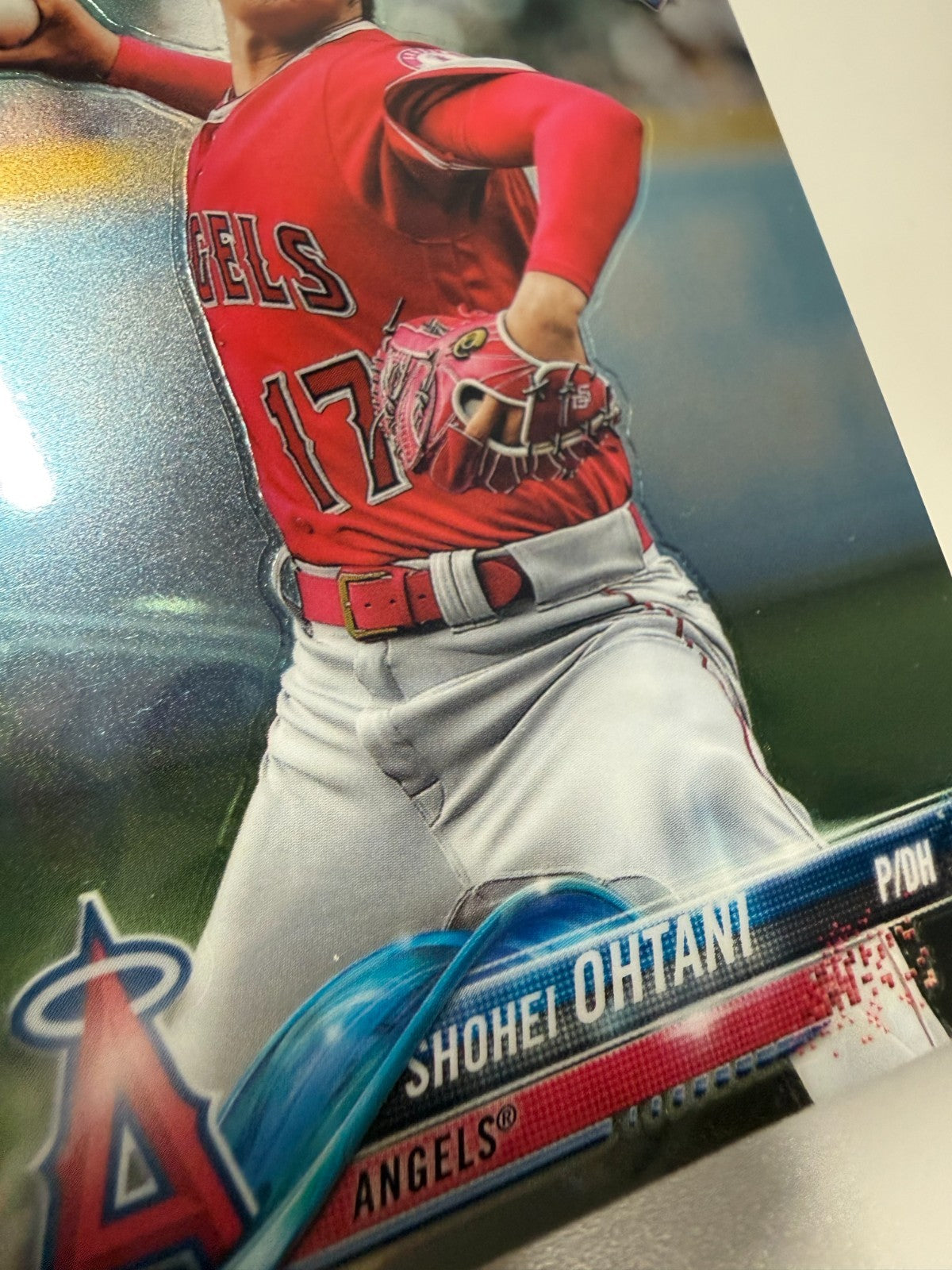 Shohei Ohtani 2018 Topps Chrome Update RC #HMT1