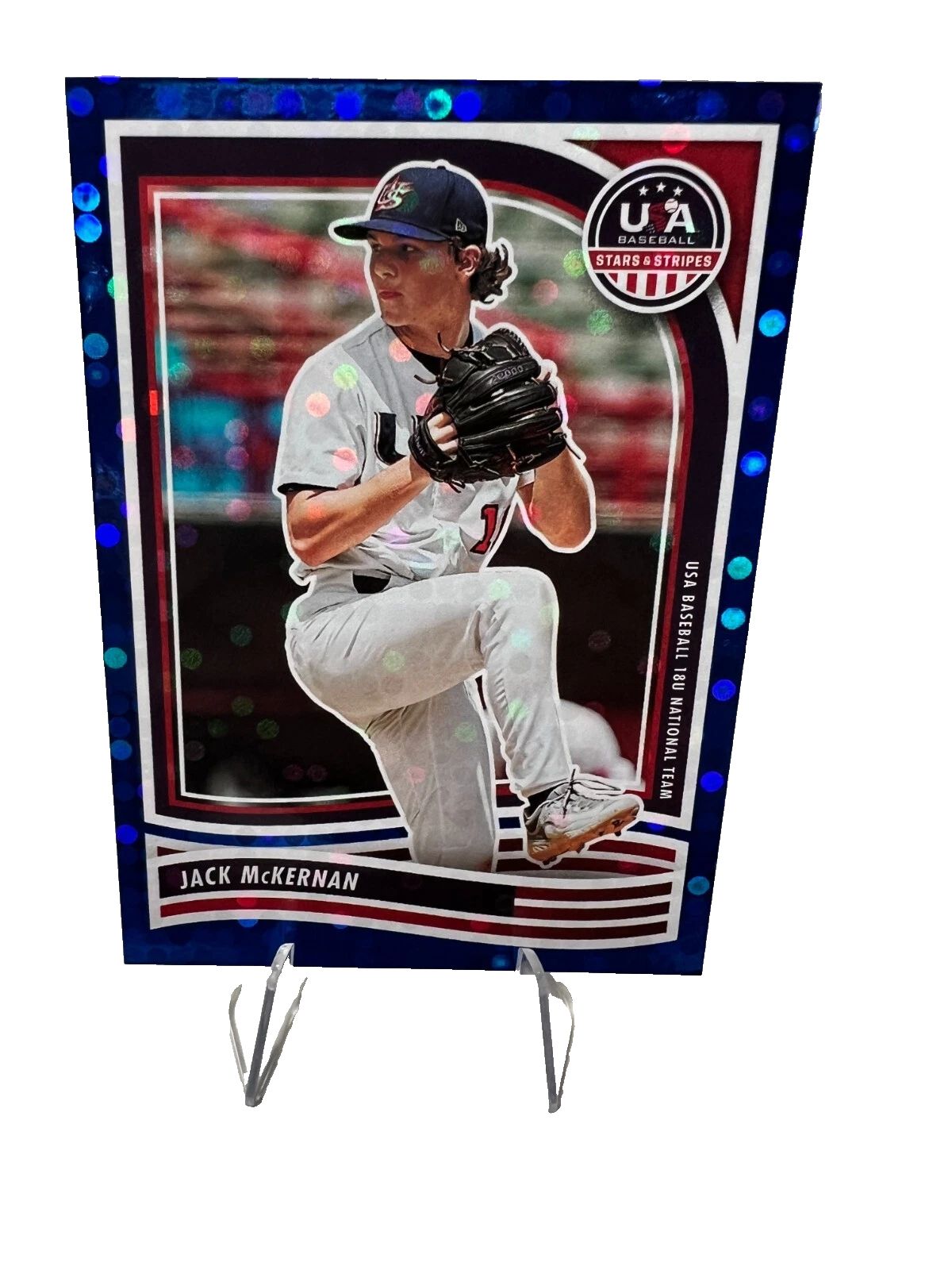 Jack McKernan 2024 Panini USA Stars & Stripes Blue Parallel /149 #45