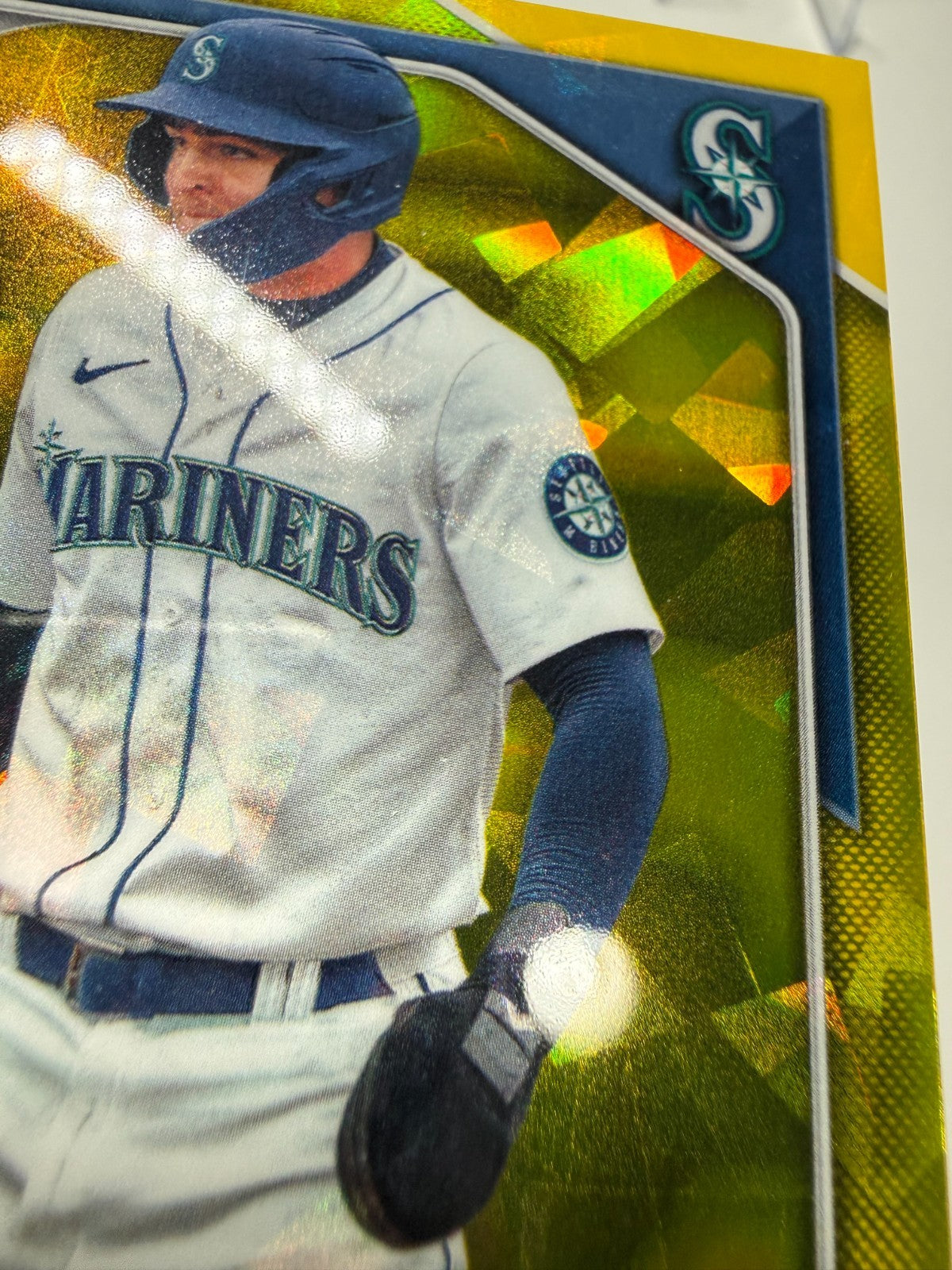 Ben Williamson 2024 Bowman Chrome 1st Saphhire Yellow Refractor /75 #BCP-67