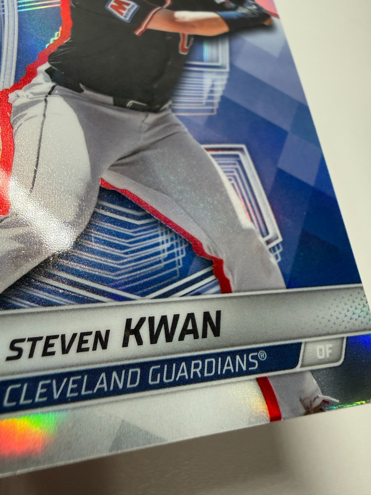 Steven Kwan 2025 Bowman's Best Refractor #61 Guardians