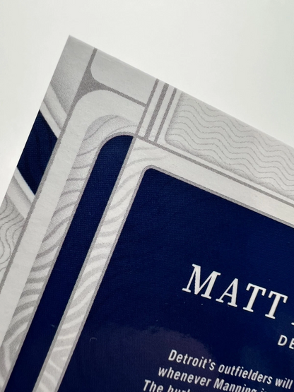 Matt Manning 2022 Panini National Treasures Jumbo Relic RC /99 #RS-MM