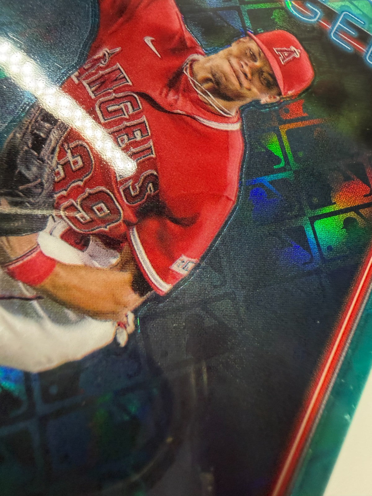 Jordyn Adams 2024 Topps Chrome Logofractor Aqua Refractor RC /199 #145 Angels