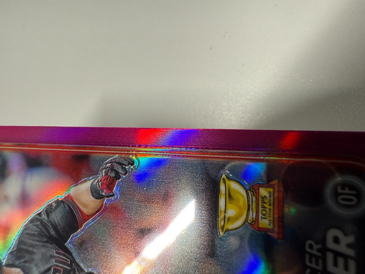Spencer Steer 2024 Topps Chrome Pink Refractor #104 Reds
