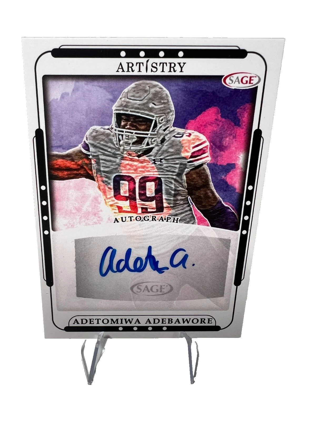 Adetomiwa Adebawore 2023 Sage Artistry Auto #ART-AA