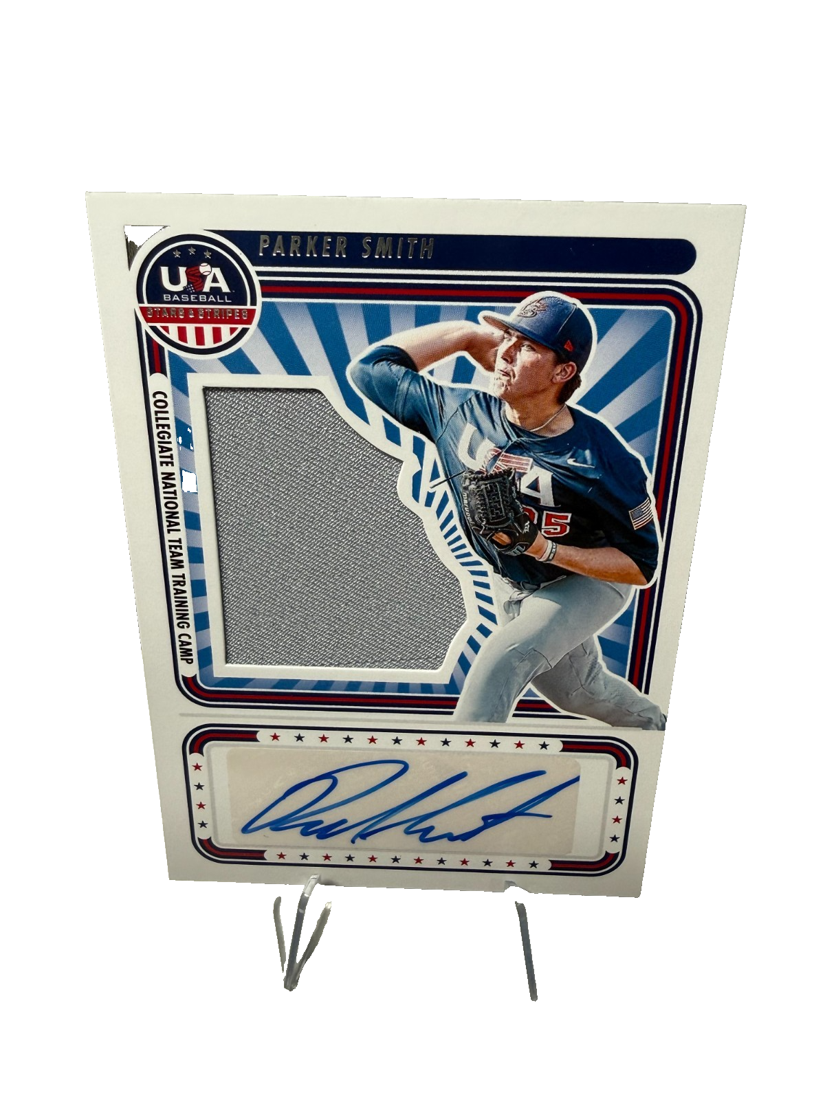Parker Smith 2024 Panini Stars & Stripes Jumbo Relic Auto /199 #SS-PS