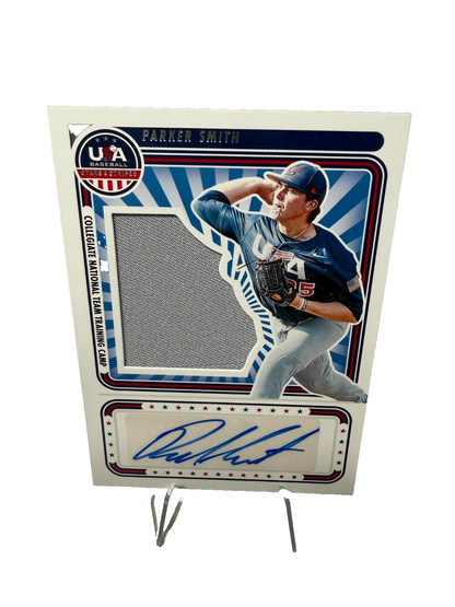 Parker Smith 2024 Panini Stars & Stripes Jumbo Relic Auto /199 #SS-PS