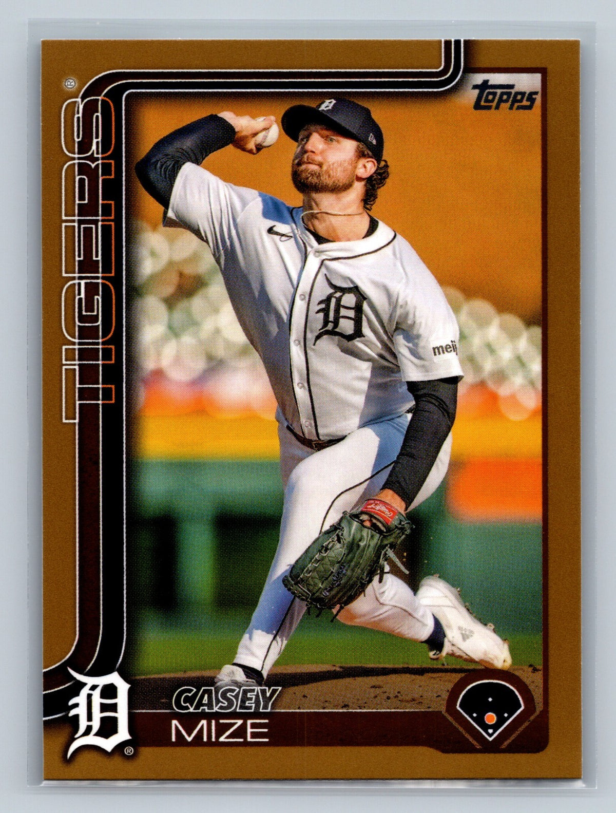 Casey Mize 2025 Topps Series 1 Gold /2025 #315 Tigers