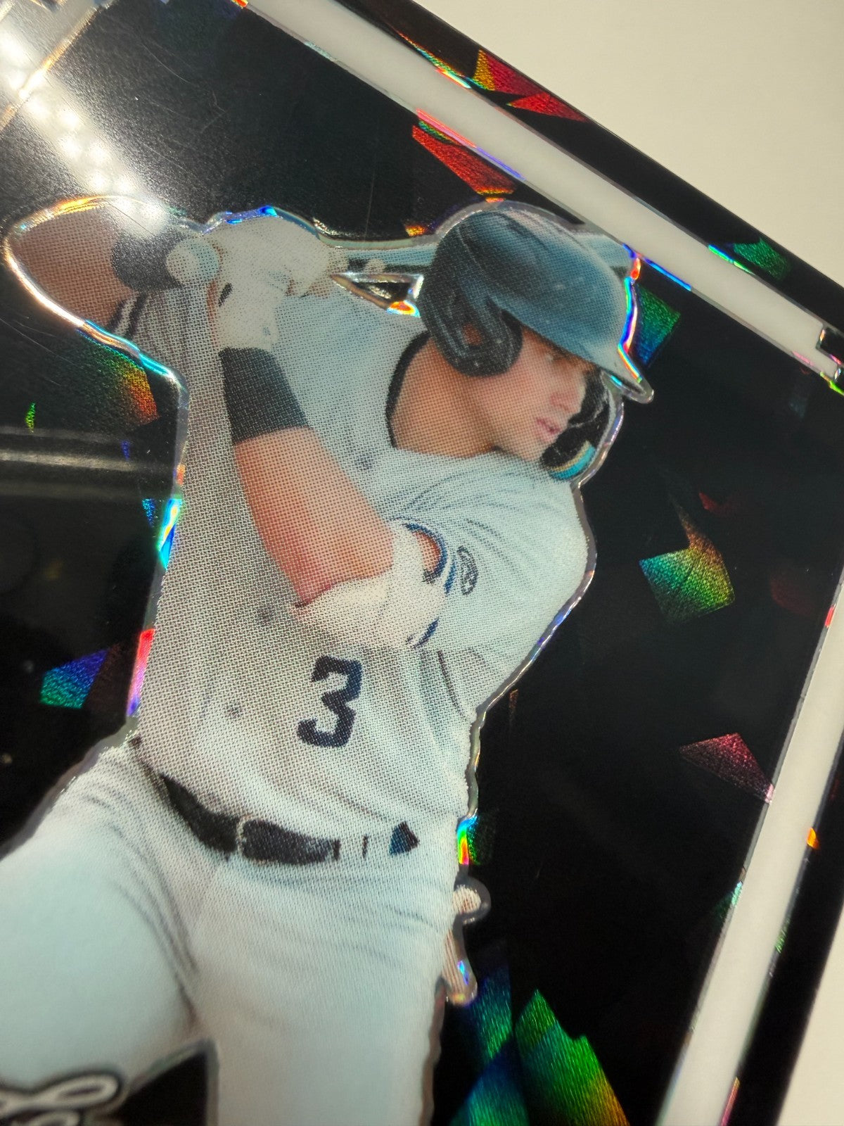 Caleb Durbin 2024 Leaf Metal Black Crystal Auto /2 #91A-CD2 Yankees