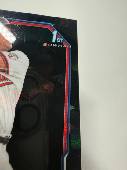Riley Nelson 2026 Bowman Chrome 1st Sapphire Black /10 #BCP-124 Guardians