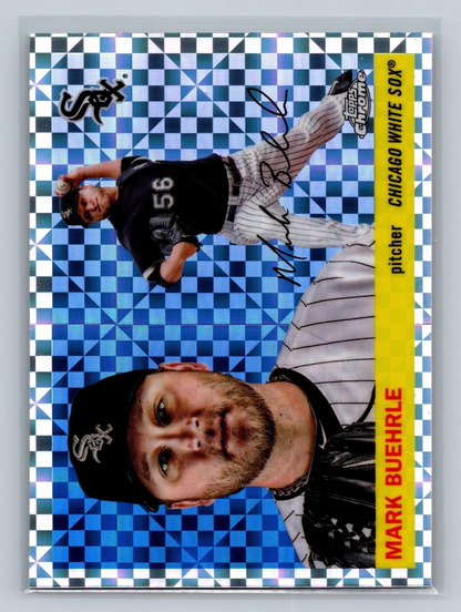 Mark Buehrle 2025 Topps Chrome Platinum Anniversary X-Fractor #474 White Sox