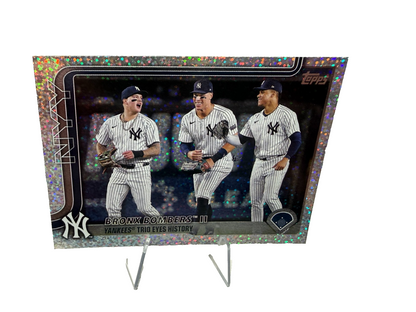 Bronx Bombers II 2025 Topps Series 1 Confetti #184 Yankees