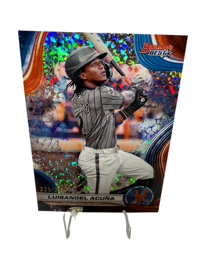 Luisangel Acuna 2024 Bowman Best Top Prospect Mini Diamond Refractor /299 #TP-13