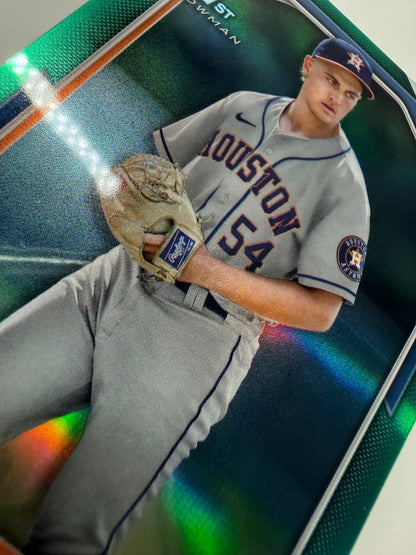 Jake Bloss 2024 Bowman Chrome 1st Aqua Refractor /125 #BCP-189 Astros