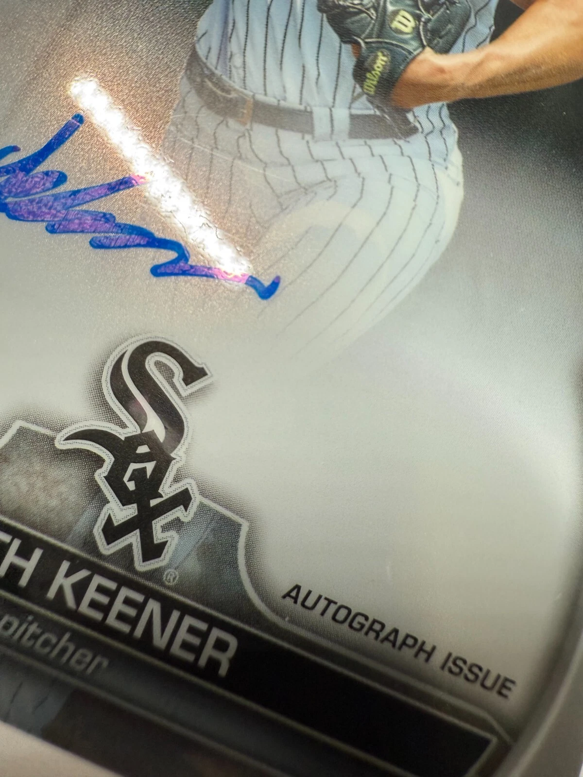 Seth Keener 2023 Bowman Draft Chrome 1st Auto #CDA-SK White Sox