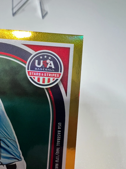 Thomas Stewart 2024 Panini Stars & Stripes Gold Foil /10 #121