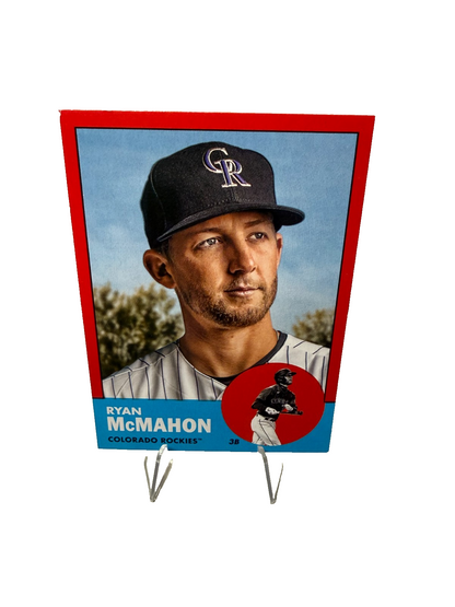 Ryan McMahon 2022 Topps Archive Red /75 #87 Rockies