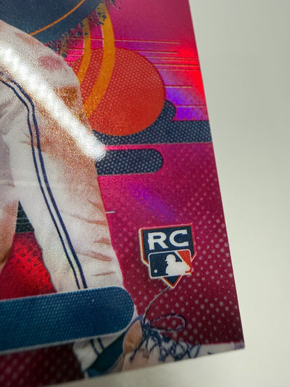 Alan Roden 2025 Topps Finest Magenta Refractor RC /300 #171 Blue Jays
