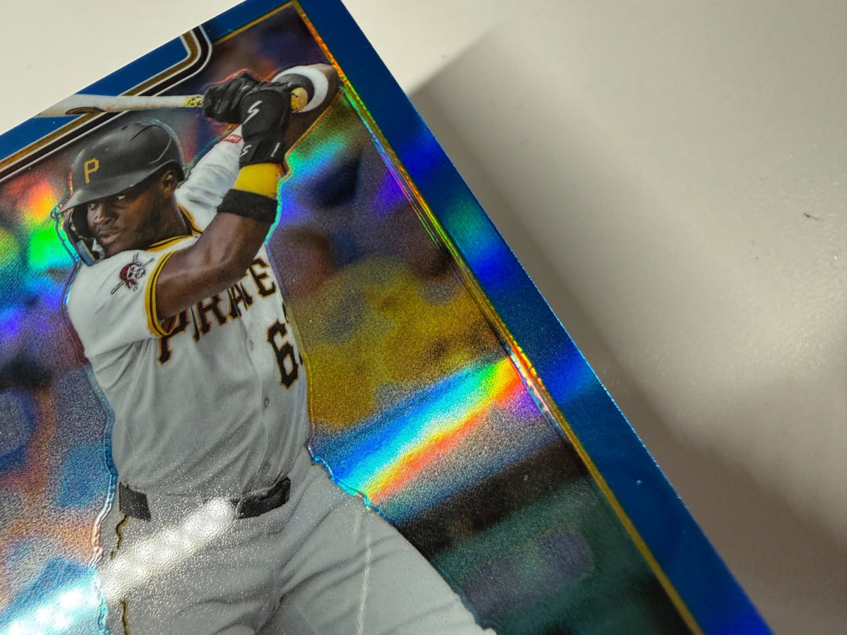 Ronny Simon 2025 Topps Chrome Update Series Blue Refractor RC /150 #USC35