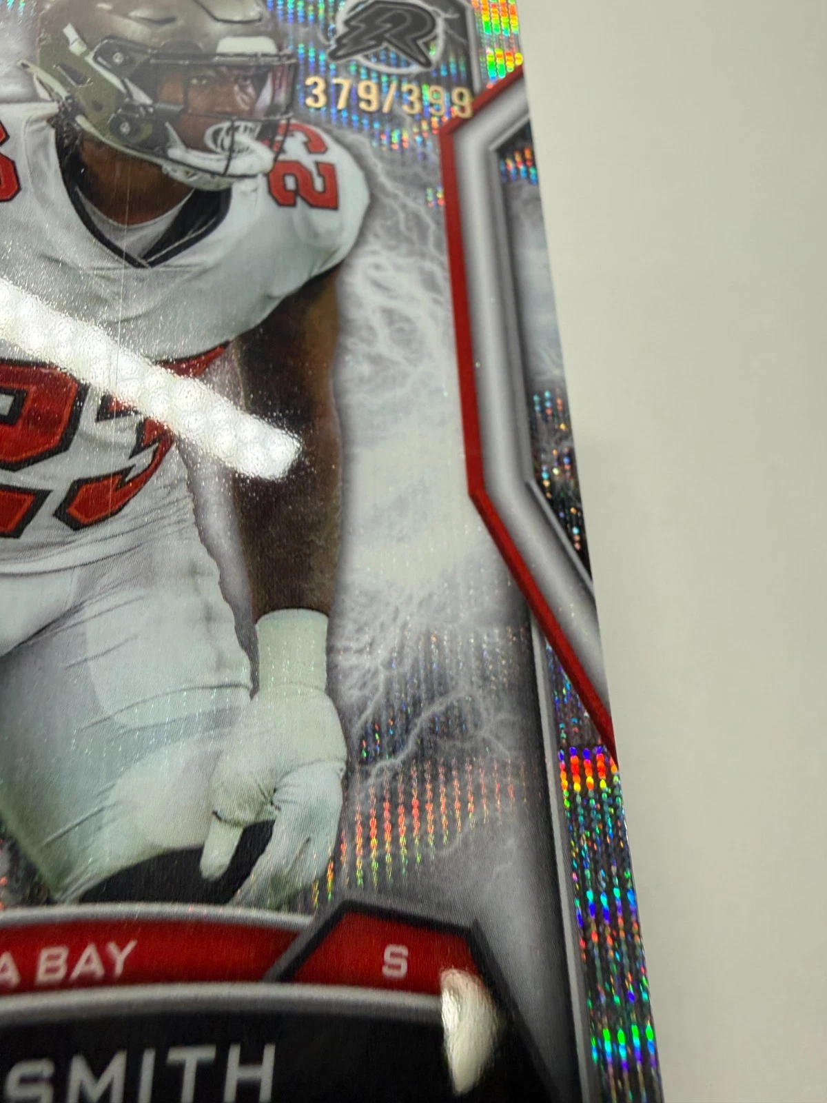 Tykee Smith 2025 Topps Resurgence Silver Wave RC /399 #191 Buccaneers