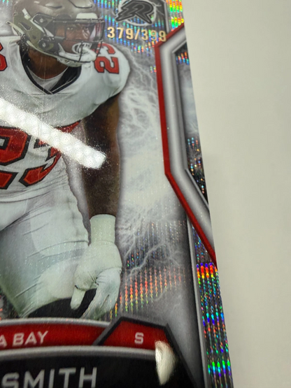 Tykee Smith 2025 Topps Resurgence Silver Wave RC /399 #191 Buccaneers