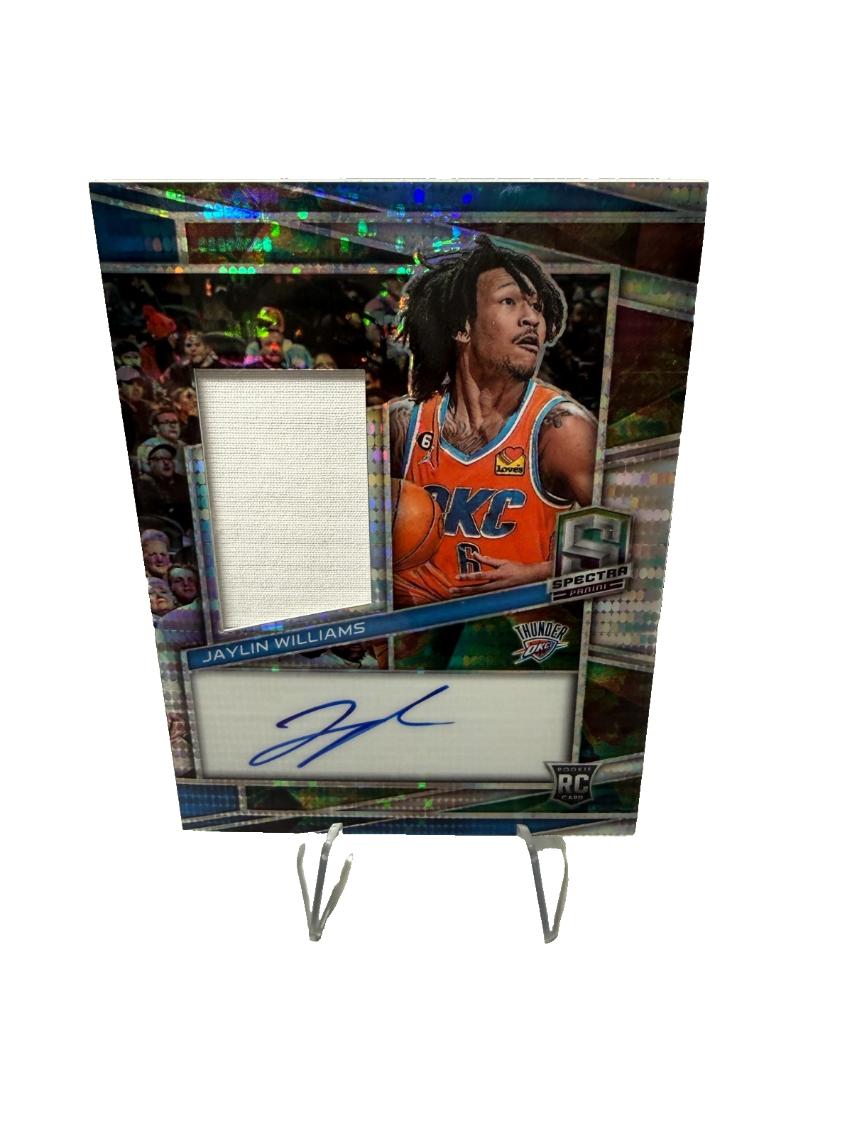 Jaylin Williams 2022-23 Panini Spectra Celestial Prizm RPA /99 #240