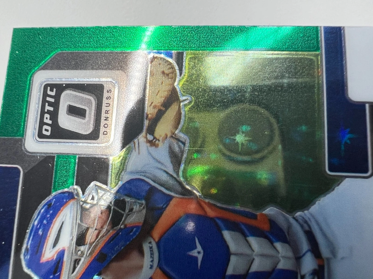 Patrick Mazeika 2022 Donruss Optic Rated Rookie Green Stars Auto /99 #RRS-PM