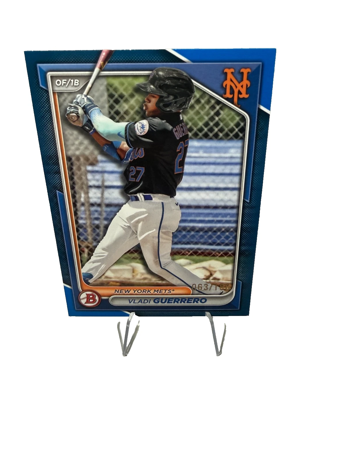 Vladi Guerrero 2024 Bowman Draft Blue /150 #BDC-190 Mets