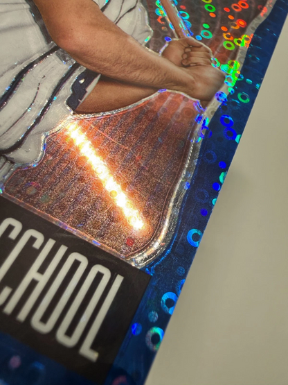 Eddie Mathews 2021 Panini Prizm Old School Blue /199 #OS-4 Braves