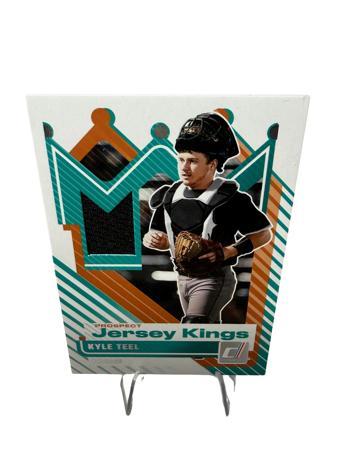 Kyle Teel 2025 Panini Donruss Prospect Jersey Kings #PJK-KT White Sox