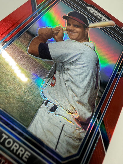 Joe Torre 2023 Panini Prizm Red /199 #292