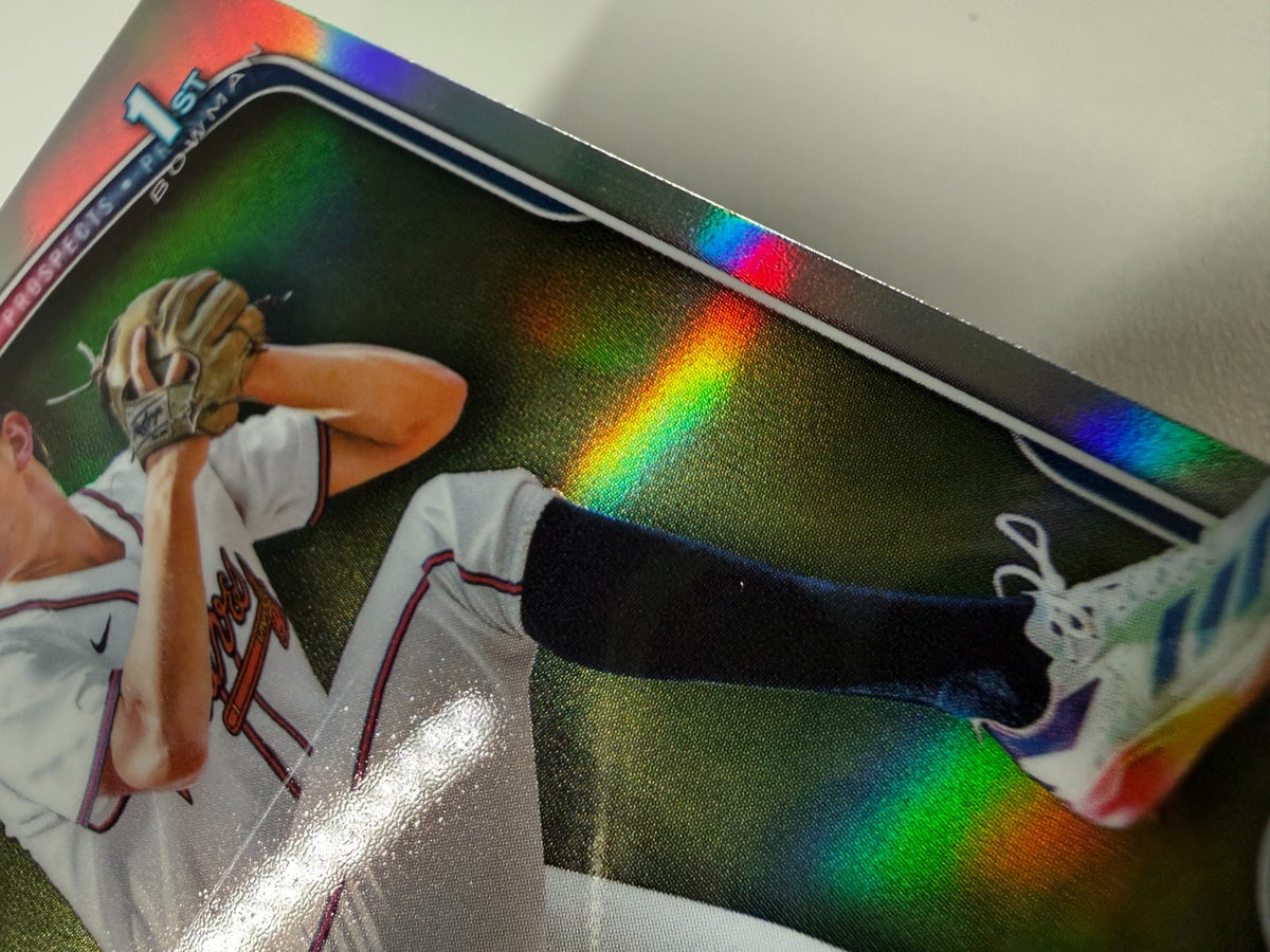 Briggs McKenzie 2025 Bowman Chrome 1st Refractor #BDC-81 Braves