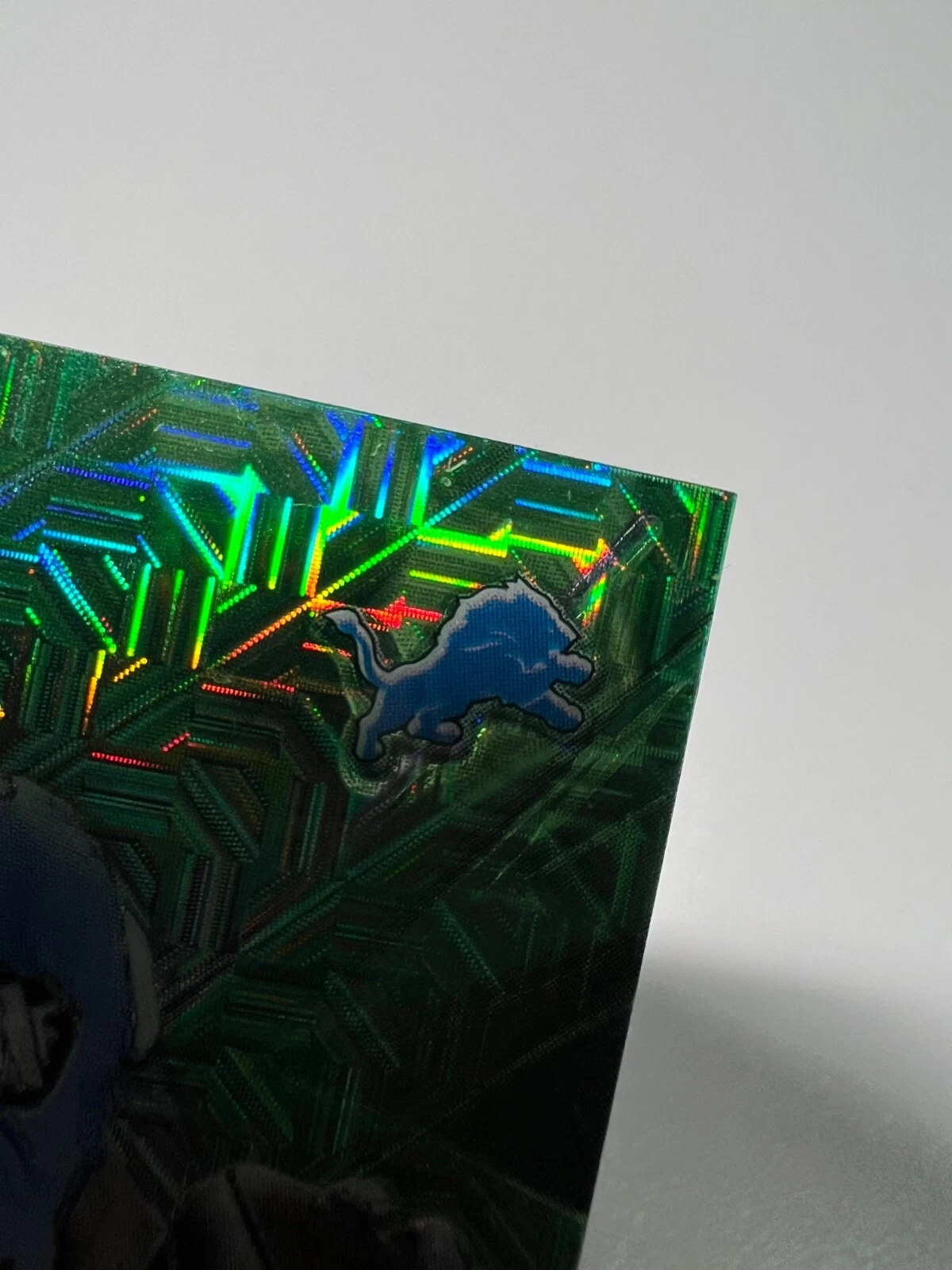 Eric Ebron 2015 Spectra Prizm Green Auto /25 RC #S-EE Lions