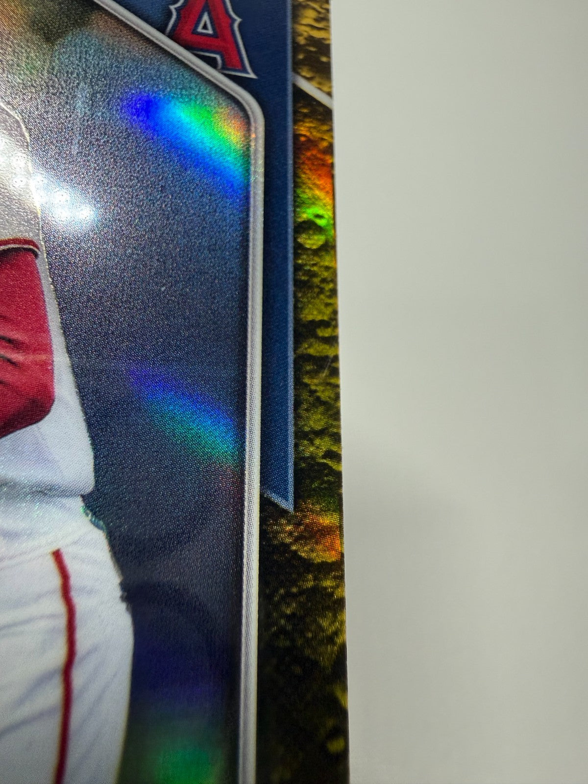 Ryan Johnson 2024 Bowman Draft Chrome 1st Yellow Lunar Crater /75 #BDC-41 Angels