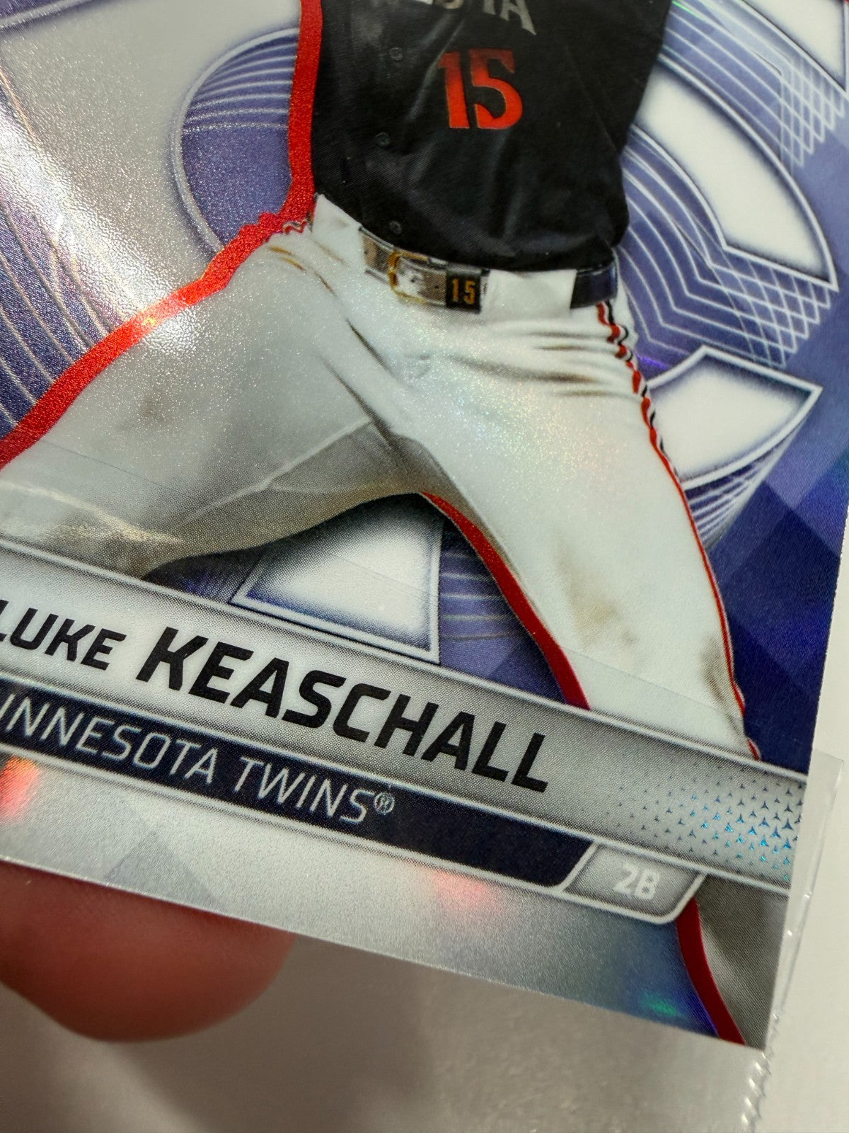 Luke Keaschall 2025 Bowman's Best Refractor RC #70 Twins