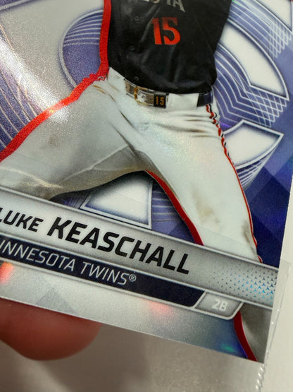 Luke Keaschall 2025 Bowman's Best Refractor RC #70 Twins