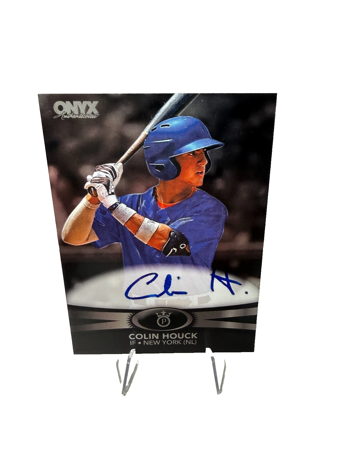 Colin Houck 2023 Onyx Premium Silver Parallel Auto /70 #OPCH Mets