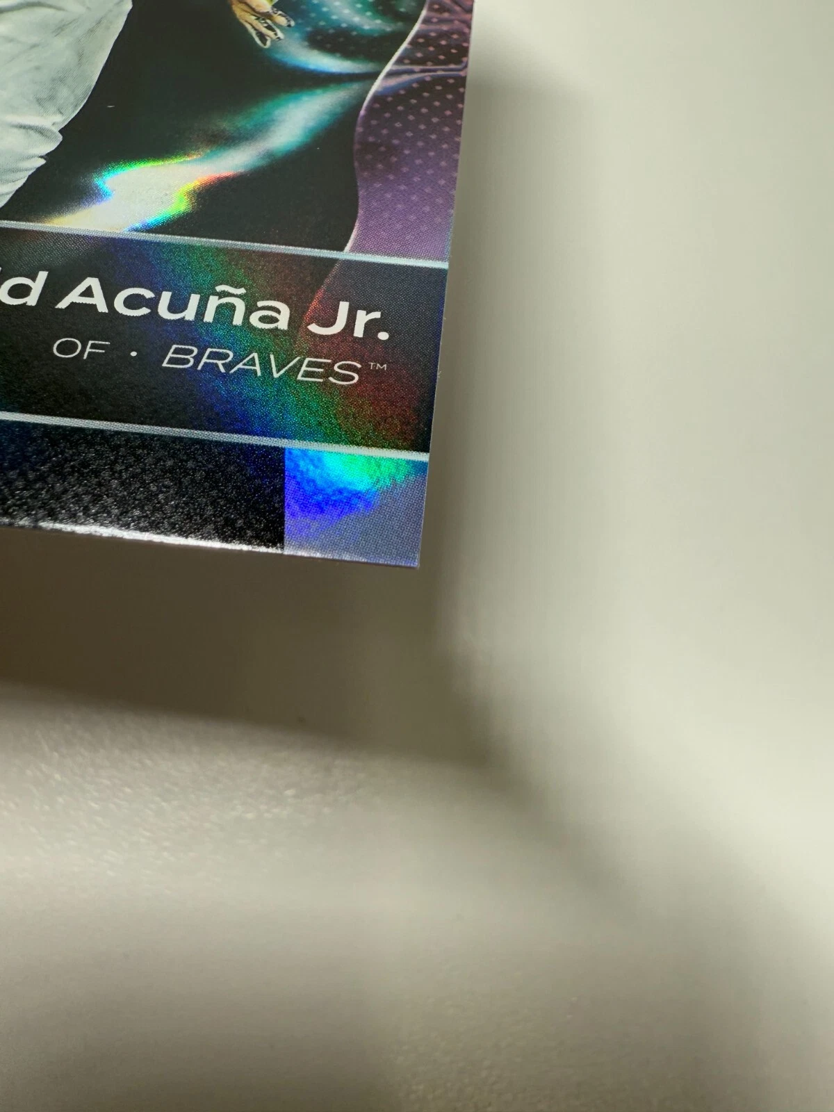 Ronald Acuna Jr. 2023 Bowman Platinum #47 Braves