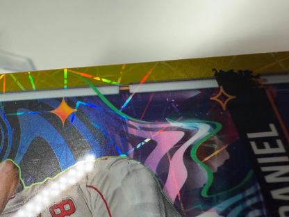 Davis Daniel 2024 Topps Cosmic Chrome Gold Interstellar Refractor RC /50 #103