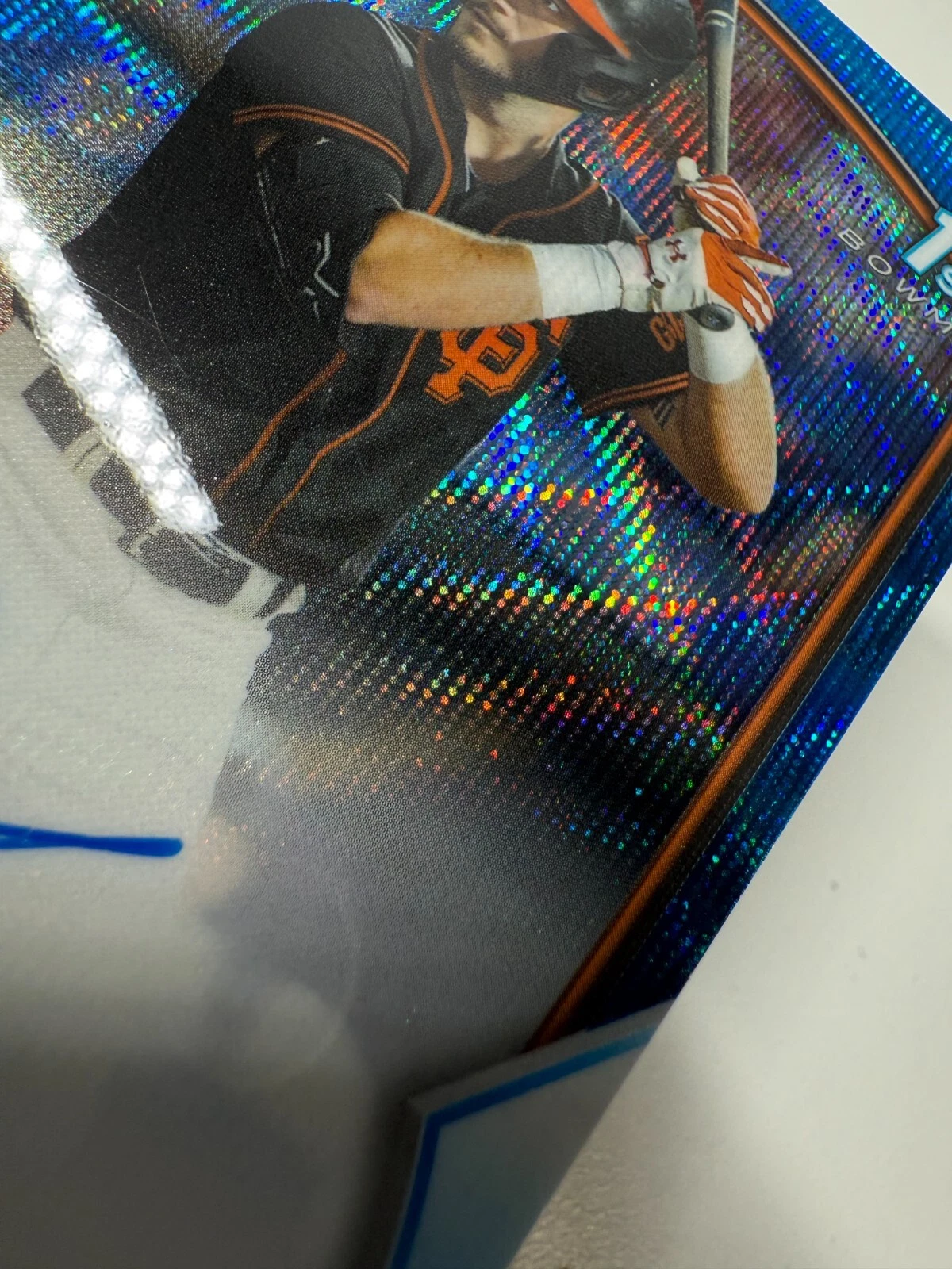 Cole Foster 2023 Bowman Draft Chrome 1st Blue Wave Refractor Auto /150 #CDA-CF