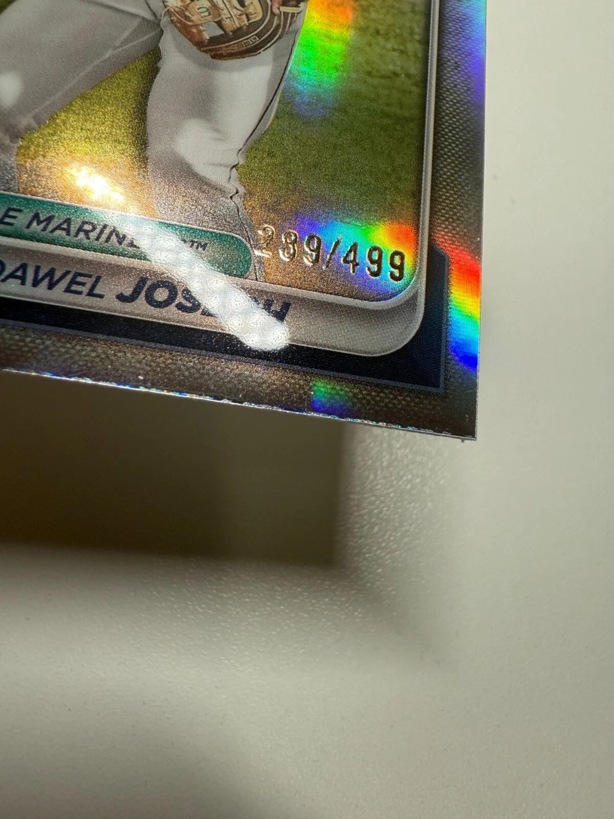Dawel Joseph 2024 Bowman Chrome 1st Refractor /499 #BCP-176 Mariners