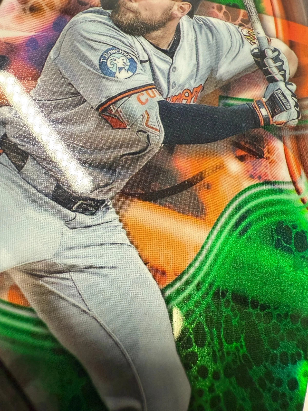 Colton Cowser 2024 Bowmans Best Green Refractor RC /99 #10 Orioles