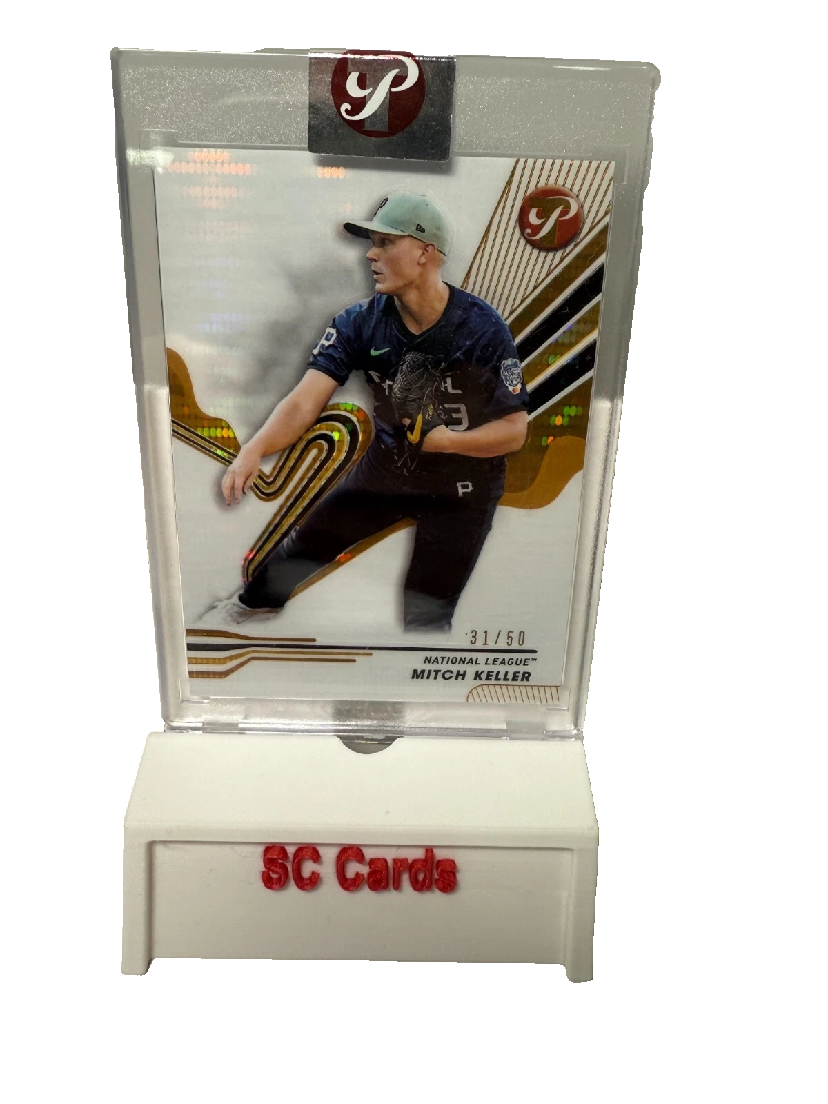 Mitch Keller 2024 Topps Pristine Gold Refractor /50 #288 Pirates
