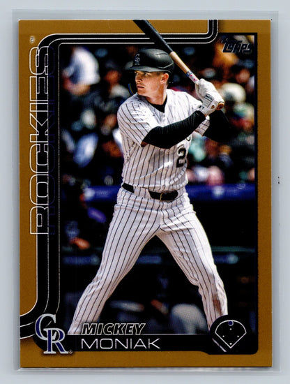 Mickey Moniak 2025 Topps Update Series Gold /2025 #US246 Rockies