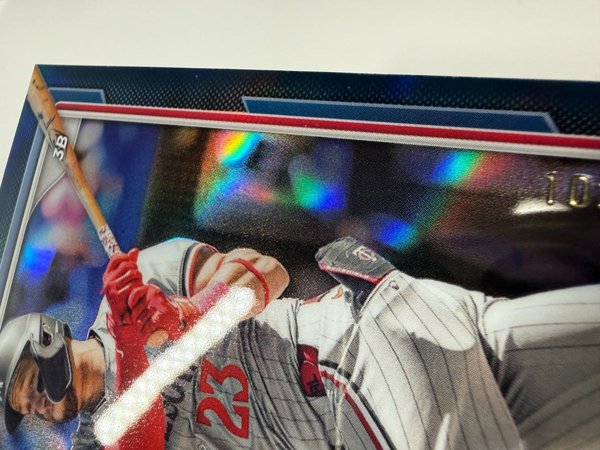 Royce Lewis 2024 Bowman Chrome Blue Refractor /150 #2 Twins
